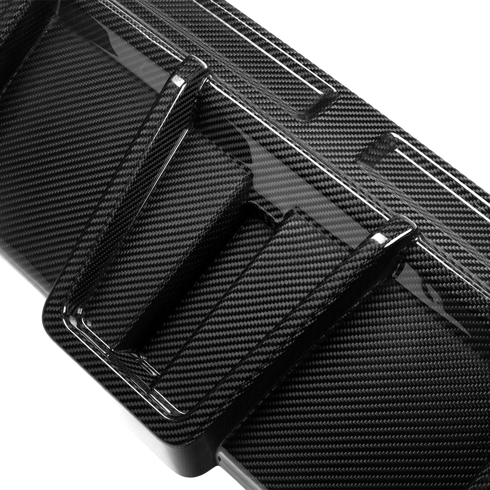 BMW X6M F96 - SOOQOO Prepreg Carbon Fiber Rear Diffuser