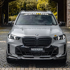 BMW X5 G05 LCI - SOOQOO Prepreg Carbon Fiber Front Lip