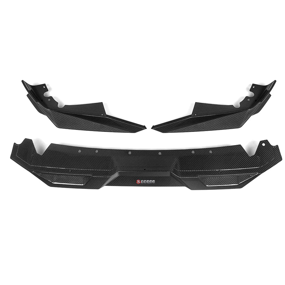 BMW X5M F95 LCI - SOOQOO Prepreg Carbon Fiber Front Lip