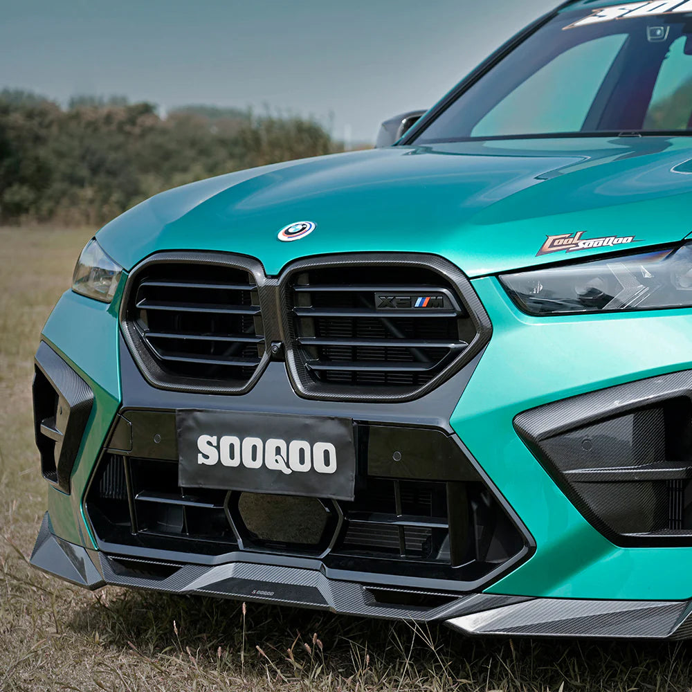 BMW X5M F95 LCI - SOOQOO Prepreg Carbon Fiber Front Lip