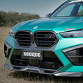 BMW X5M F95 LCI - SOOQOO Prepreg Carbon Fiber Front Lip