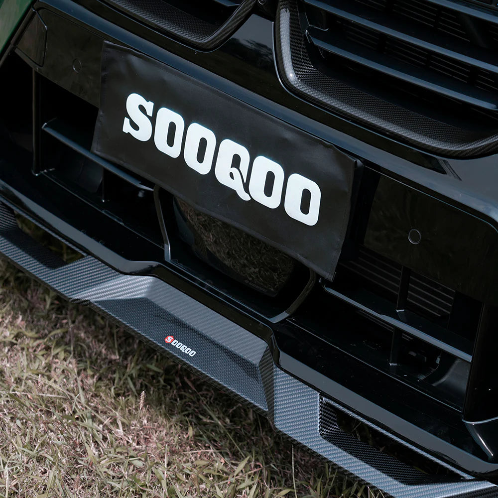 BMW X5M F95 LCI - SOOQOO Prepreg Carbon Fiber Front Lip
