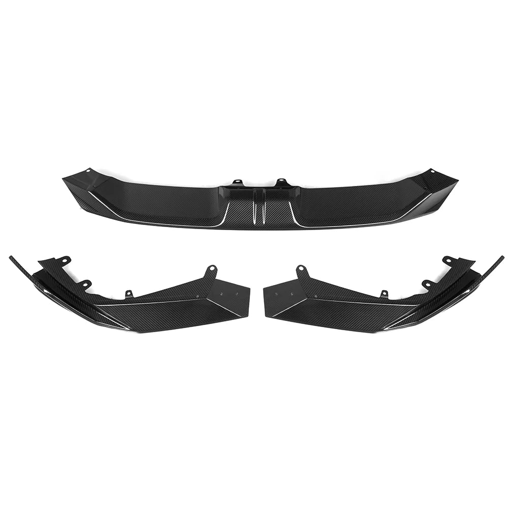 BMW X6M F96 LCI - SOOQOO Prepreg Carbon Fiber Front Lip