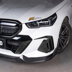 BMW 5 Series G60 / G61 - SOOQOO Prepreg Carbon Fiber Front Bumper Insert