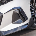 BMW 5 Series G60 / G61 - SOOQOO Prepreg Carbon Fiber Front Bumper Insert
