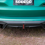 BMW X5M F95 - SOOQOO Prepreg Carbon Fiber Rear Diffuser w/ Brake Light