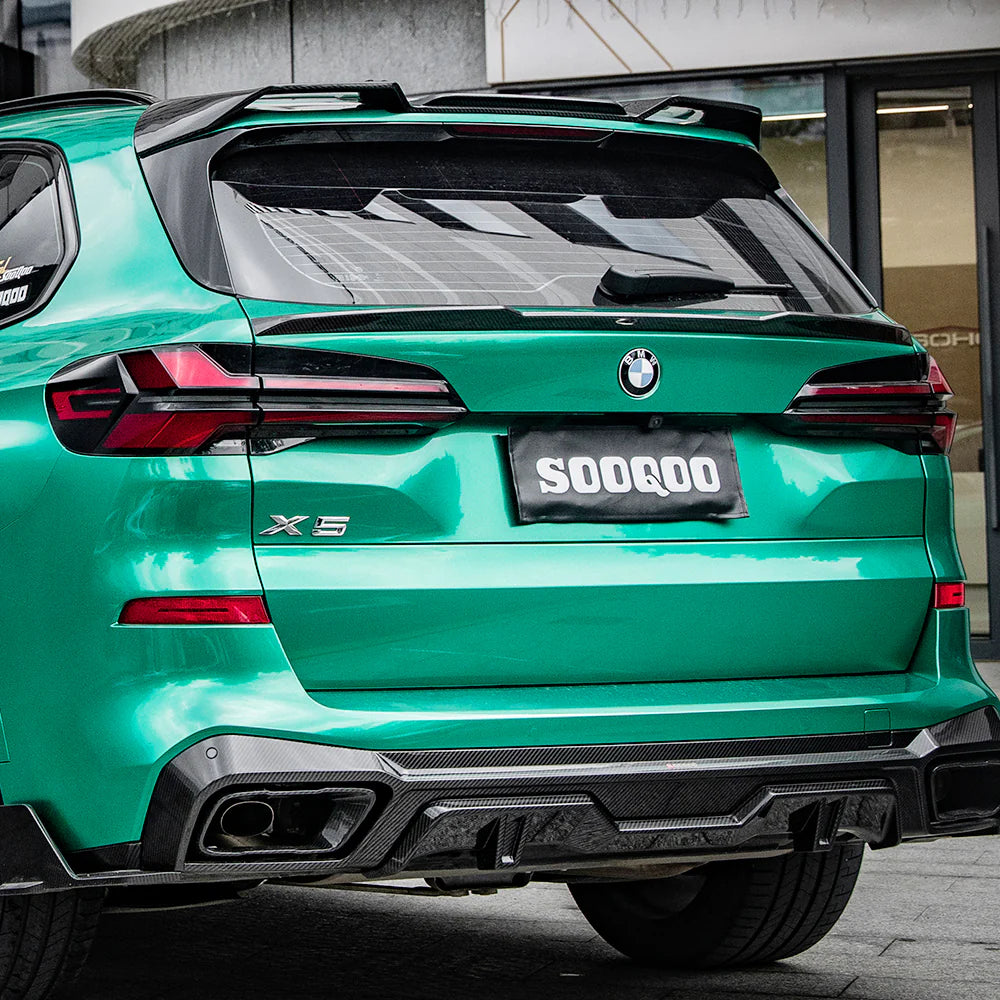 BMW X5 G05 - SOOQOO Prepreg Carbon Fiber Rear Spoiler