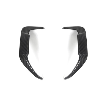 BMW X5M F95 LCI - SOOQOO Prepreg Carbon Fiber Rear Bumper Insert