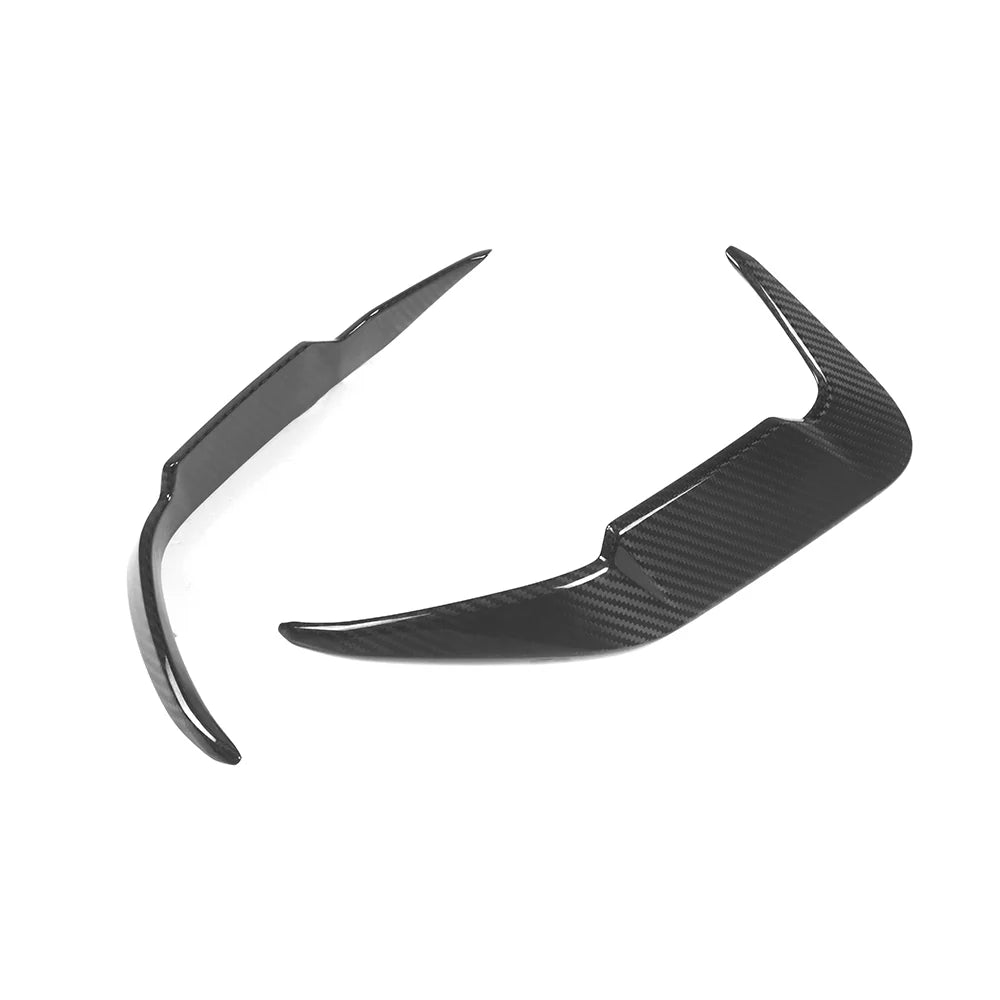 BMW X5M F95 LCI - SOOQOO Prepreg Carbon Fiber Rear Bumper Insert