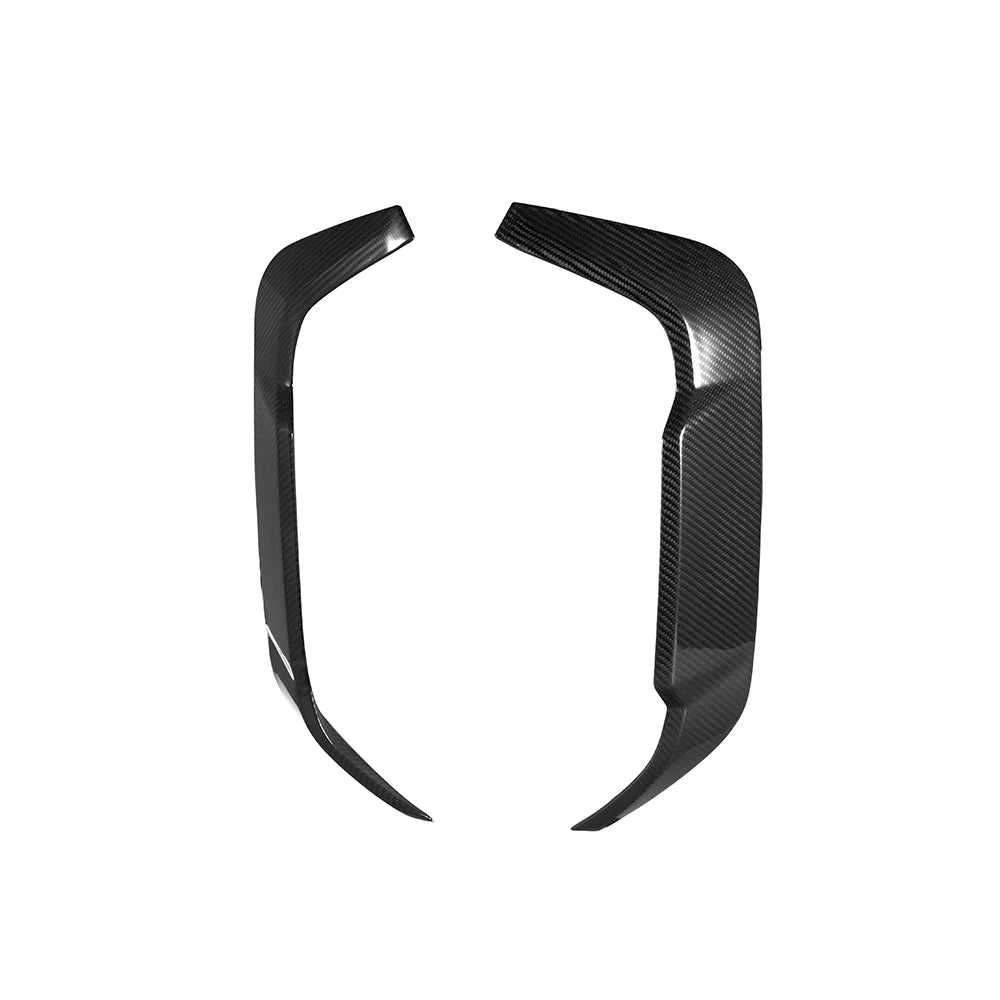 BMW X6M F96 - SOOQOO Prepreg Carbon Fiber Rear Bumper Insert