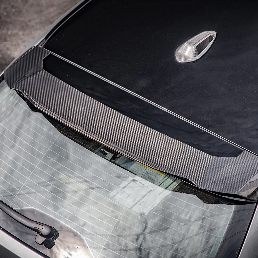 BMW M3 G81 – SOOQOO Prepreg Carbon Fiber Roof Spoiler