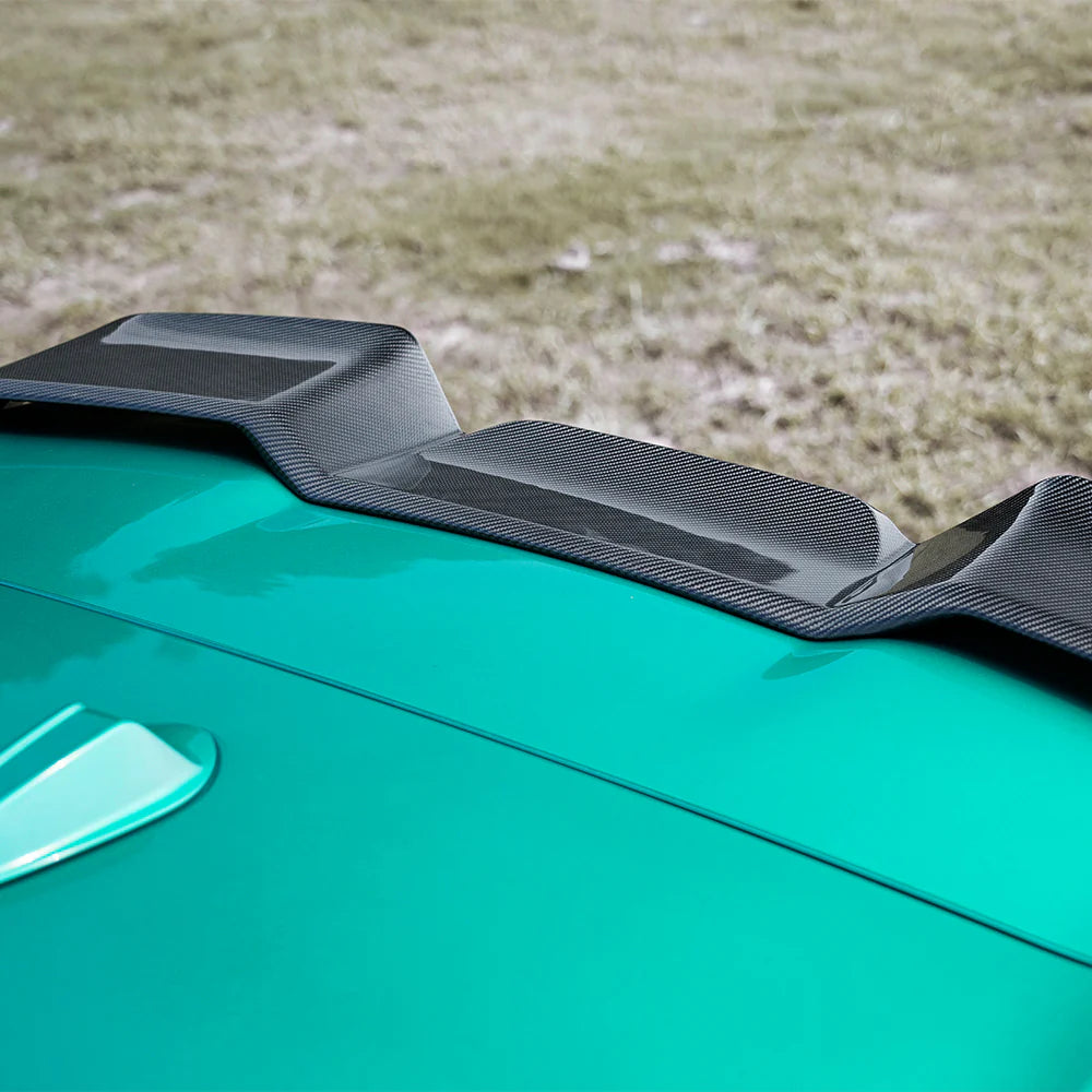 BMW X5M F95 - SOOQOO Prepreg Carbon Fiber Top Spoiler
