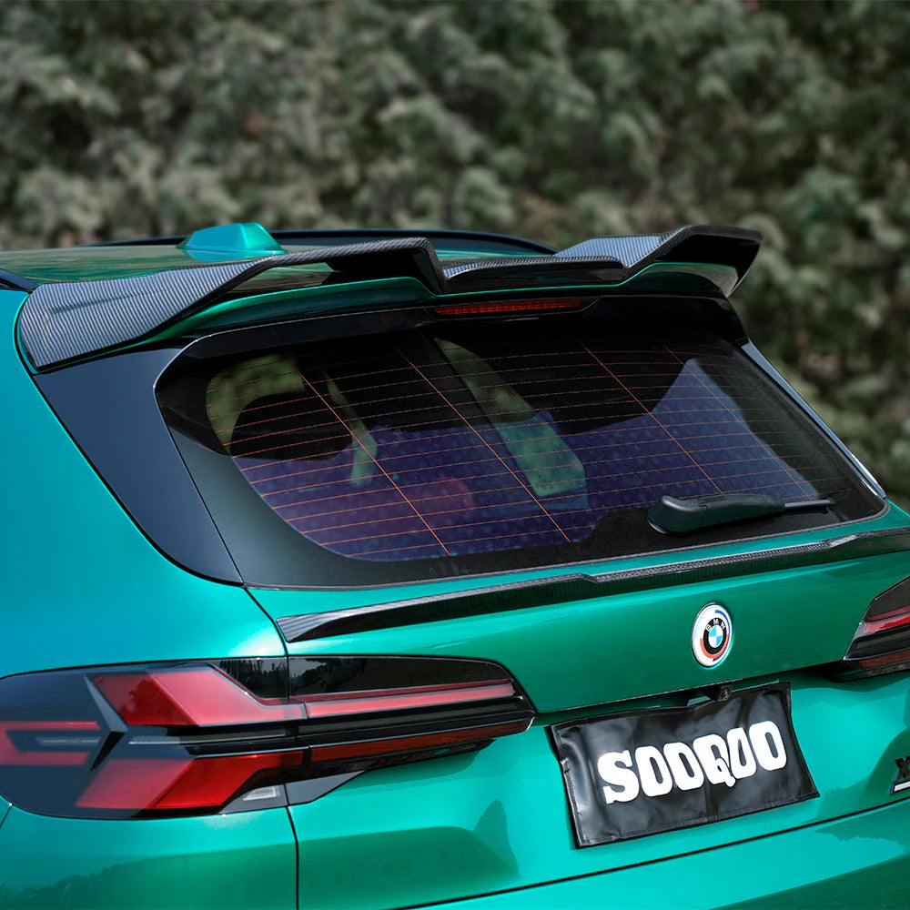 BMW X5M F95 - SOOQOO Prepreg Carbon Fiber Top Spoiler