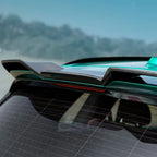BMW X5M F95 - SOOQOO Prepreg Carbon Fiber Top Spoiler