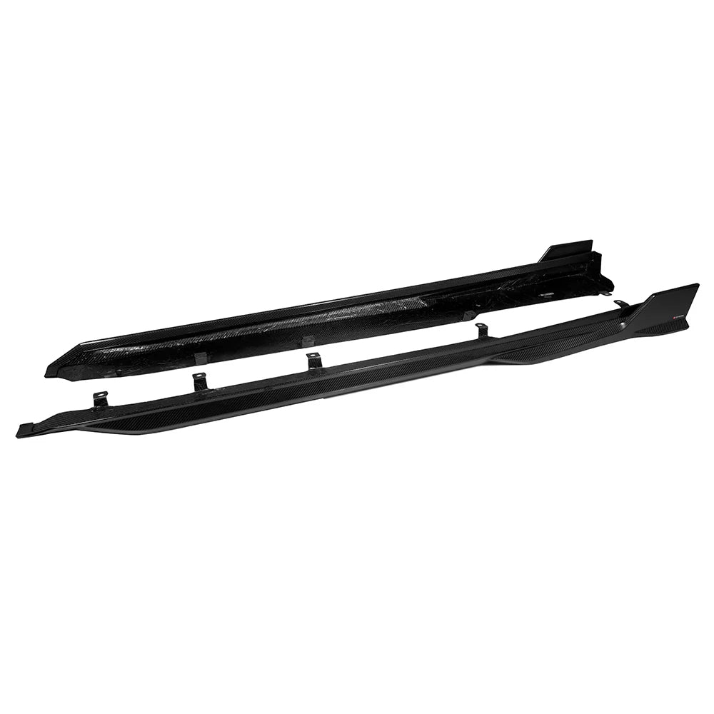 BMW X5 G05 / X5M F95 - SOOQOO Prepreg Carbon Fiber Side Skirt