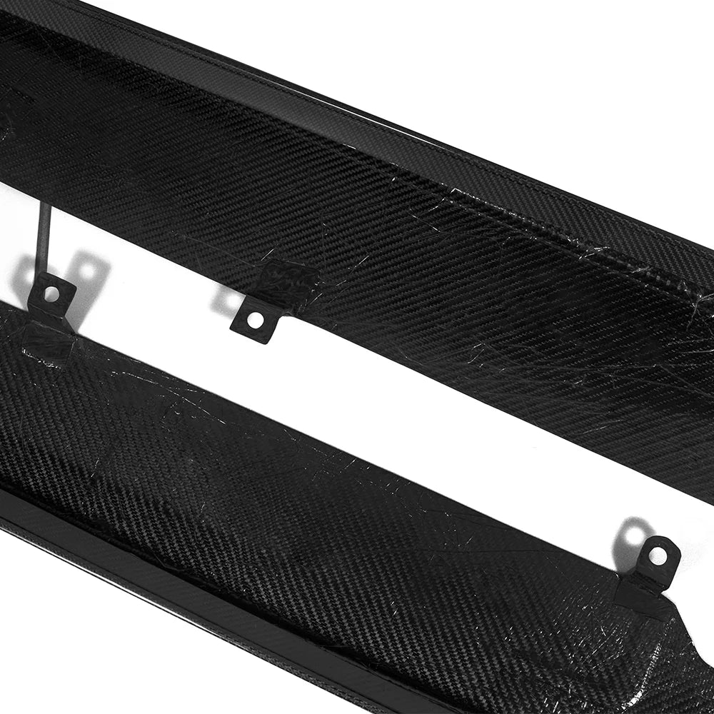 BMW X5 G05 / X5M F95 - SOOQOO Prepreg Carbon Fiber Side Skirt