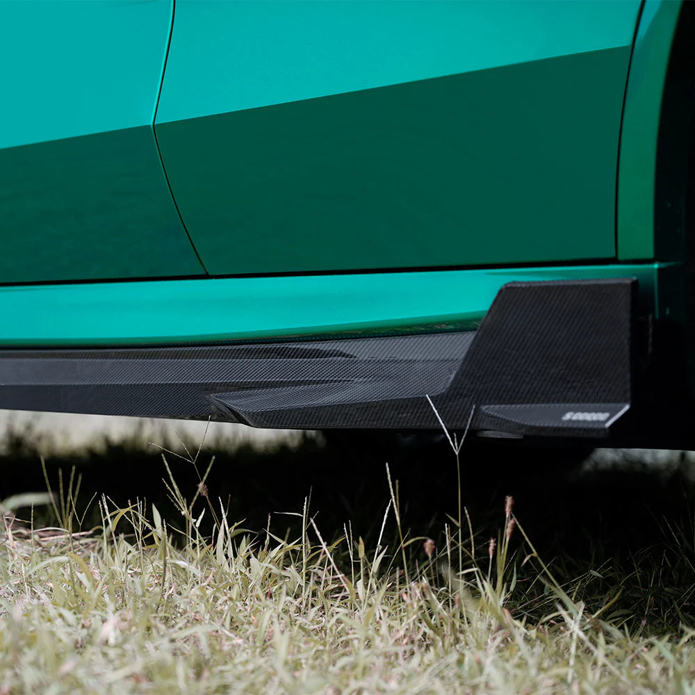 BMW X5 G05 / X5M F95 - SOOQOO Prepreg Carbon Fiber Side Skirt