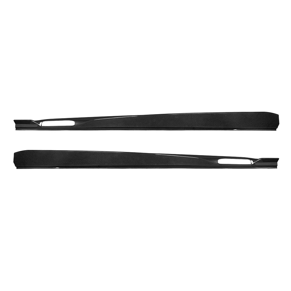 BMW X6M F96 / X6 G06 - SOOQOO Prepreg Carbon Fiber Side Skirt