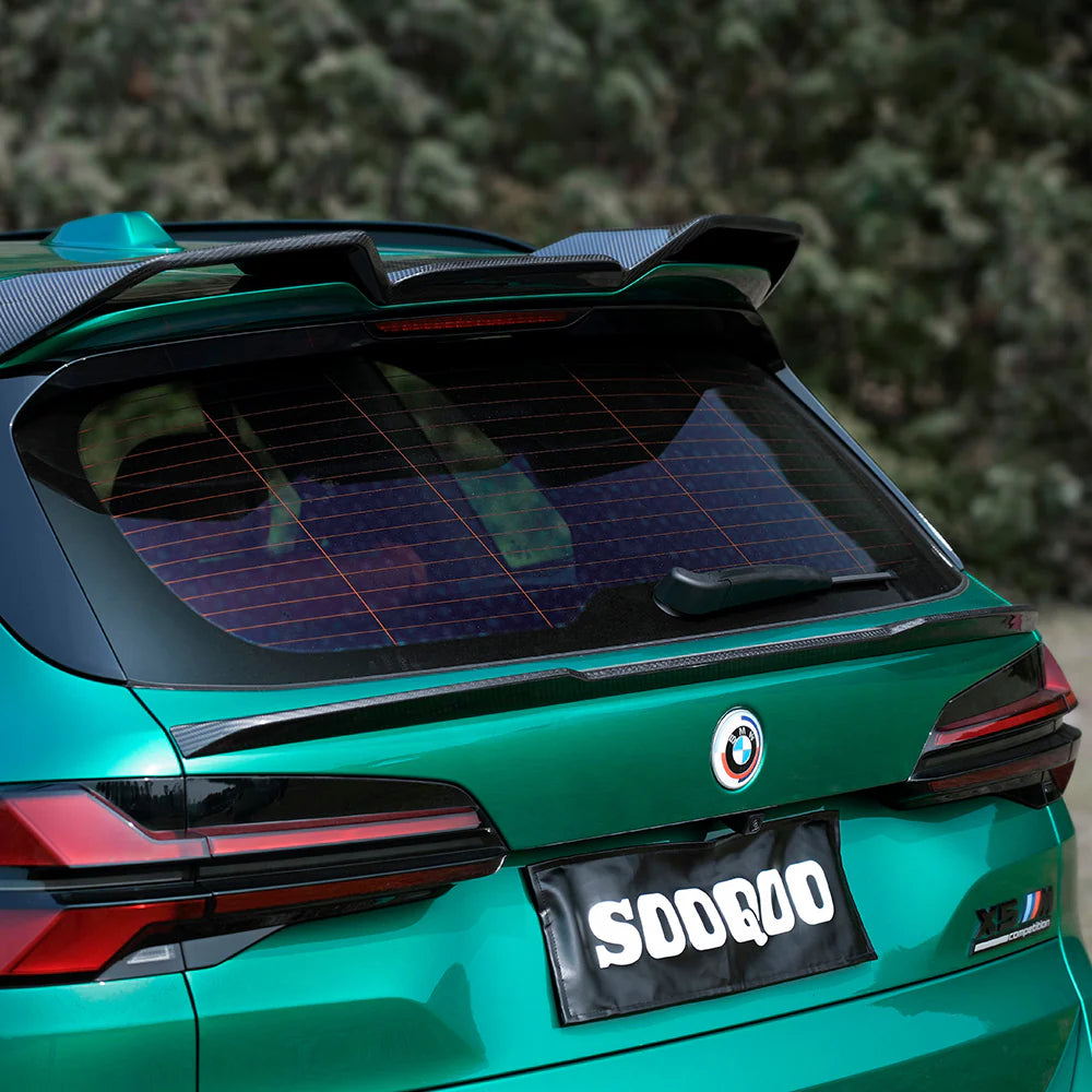 BMW X5M F95 - SOOQOO Prepreg Carbon Fiber Trunk Spoiler