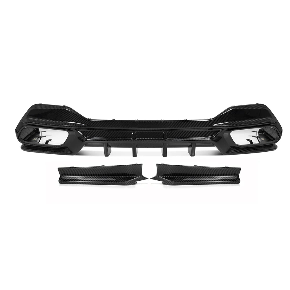 BMW 8 Series G16 Gran Coupe - SOOQOO Prepreg Carbon Fiber Rear Diffuser