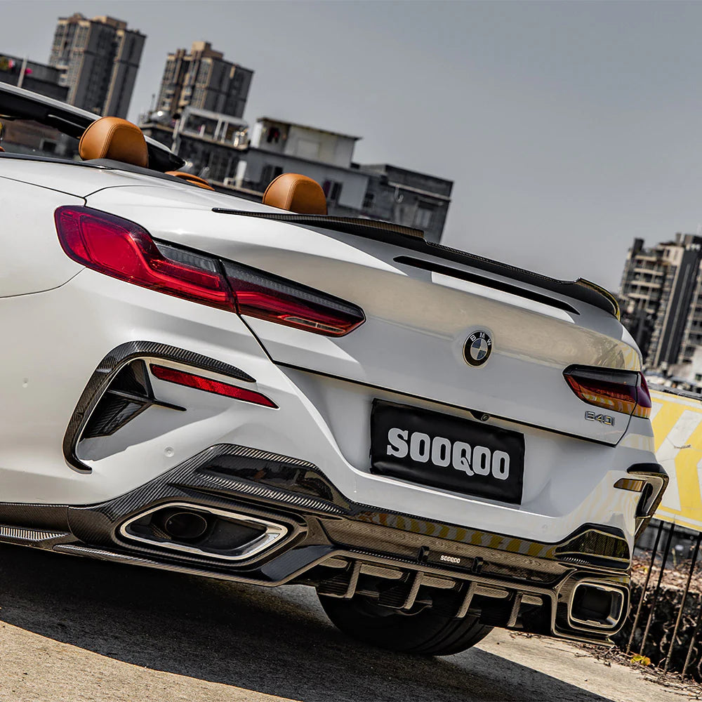 BMW G14/G15 8 Series - SQ Carbon Fiber Rear Diffuser