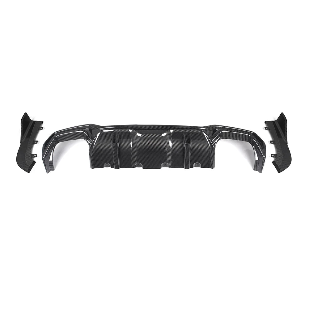 BMW 4 Series G22/G23 - SOOQOO Prepreg Carbon Fiber Rear Diffuser