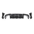 BMW 4 Series G22/G23 - SOOQOO Prepreg Carbon Fiber Rear Diffuser