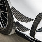 BMW M2 F87 LCI - SOOQOO Prepreg Carbon Fiber Front Bumper Inserts