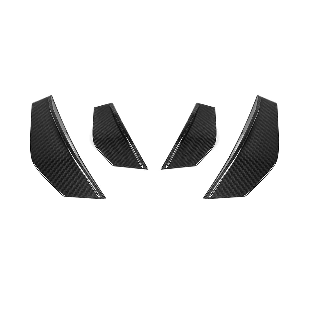 BMW M2 F87 - SOOQOO Prepreg Carbon Fiber Front Canards