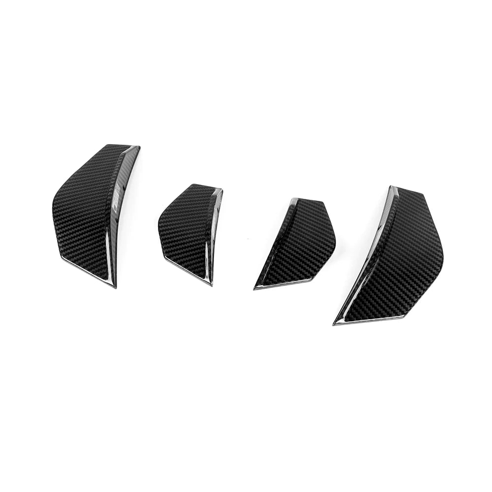 BMW M2 F87 - SOOQOO Prepreg Carbon Fiber Front Canards