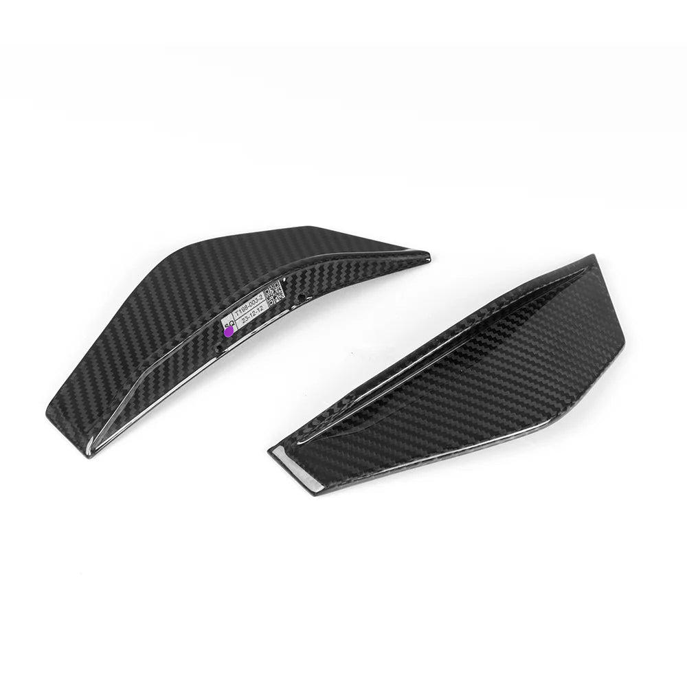 BMW M2 F87 - SOOQOO Prepreg Carbon Fiber Front Canards