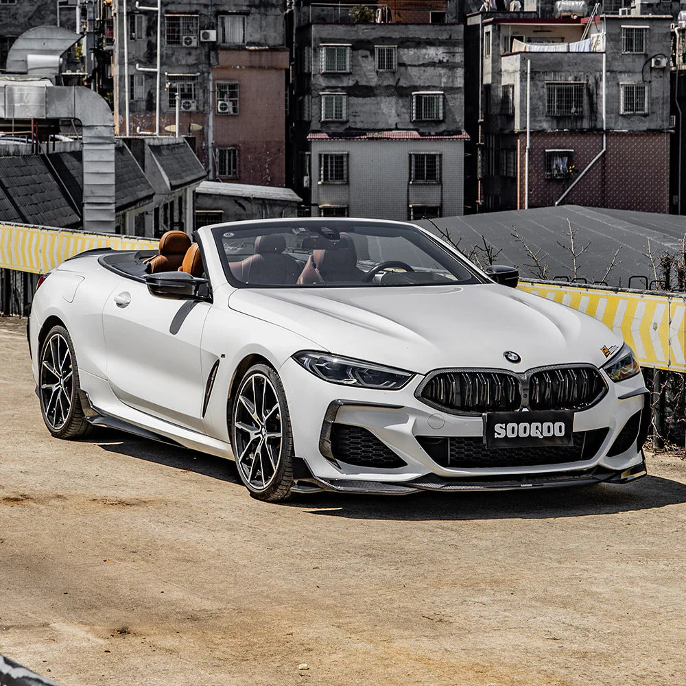 BMW G14/G15/G16 8 Series - SQ Style Carbon Fiber Front Lip