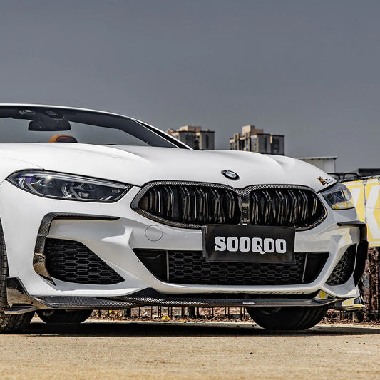 BMW G14/G15/G16 8 Series - SQ Style Carbon Fiber Front Lip