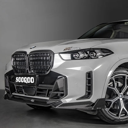 BMW X5 G05 LCI - SOOQOO Prepreg Carbon Fiber Front Lower Grille
