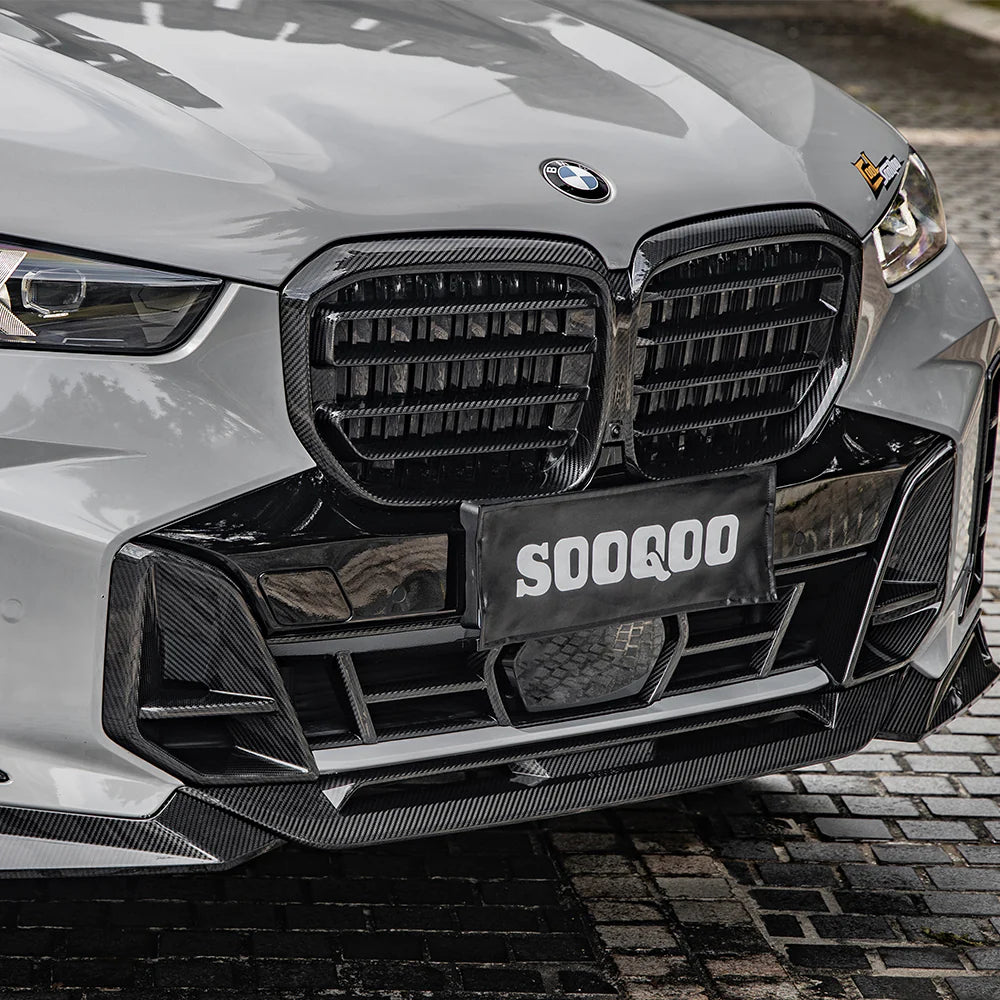 BMW X5 G05 LCI - SOOQOO Prepreg Carbon Fiber Front Lower Grille