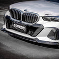 BMW 5 Series G60 / G61 / G68 - SOOQOO Prepreg Carbon Fiber Front Lip