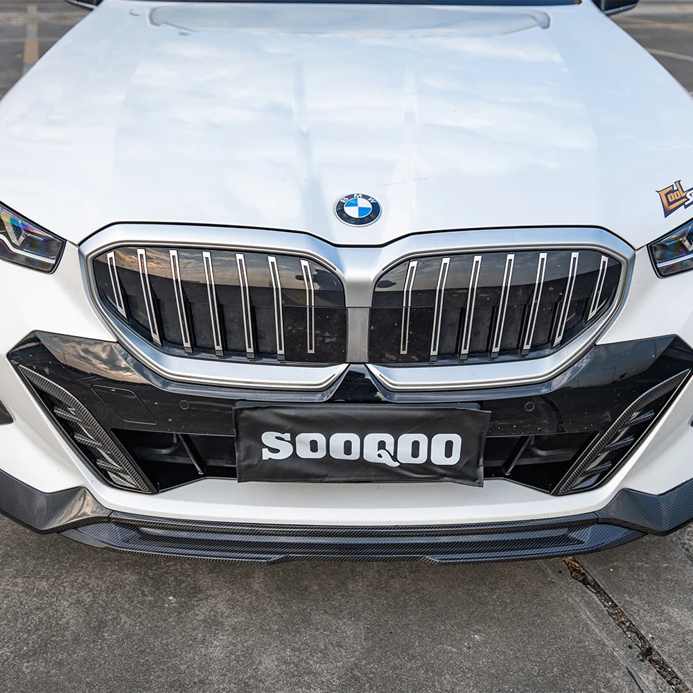 BMW 5 Series G60 / G61 / G68 - SOOQOO Prepreg Carbon Fiber Front Lip