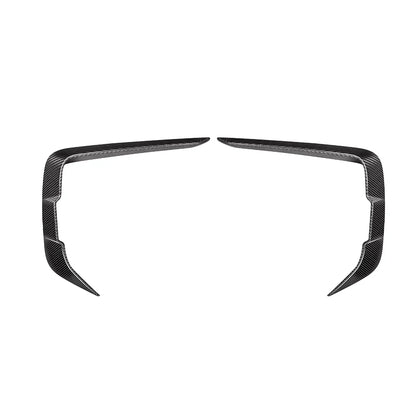 BMW 8 Series G14 / G15 / G16 - SOOQOO Prepreg Carbon Fiber Front Bumper Insert