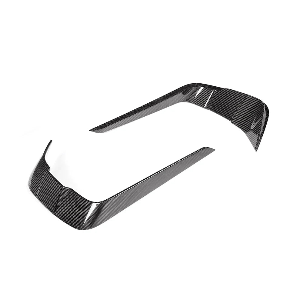 BMW 8 Series G14 / G15 / G16 - SOOQOO Prepreg Carbon Fiber Front Bumper Insert