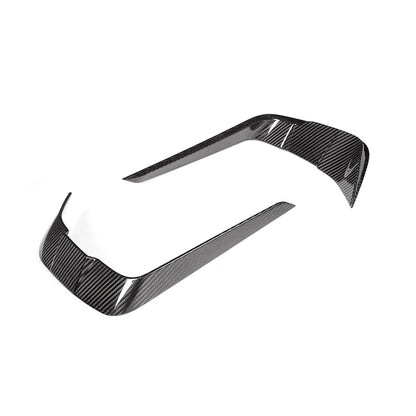 BMW 8 Series G14 / G15 / G16 - SOOQOO Prepreg Carbon Fiber Front Bumper Insert