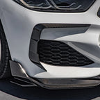 BMW 8 Series G14 / G15 / G16 - SOOQOO Prepreg Carbon Fiber Front Bumper Insert