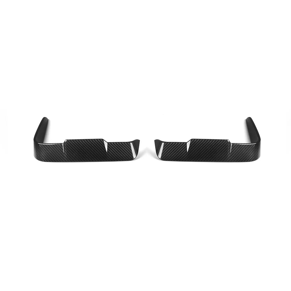 BMW 4 Series G22/G23 - SOOQOO Prepreg Carbon Fiber Front Bumper Inserts