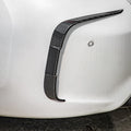 BMW M2 F87 - SOOQOO Prepreg Carbon Fiber Rear Bumper Inserts