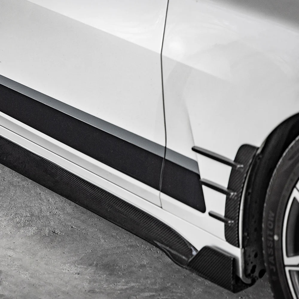 BMW 4 Series G22/G23 - SOOQOO Prepreg Carbon Fiber Rear Arch Trims