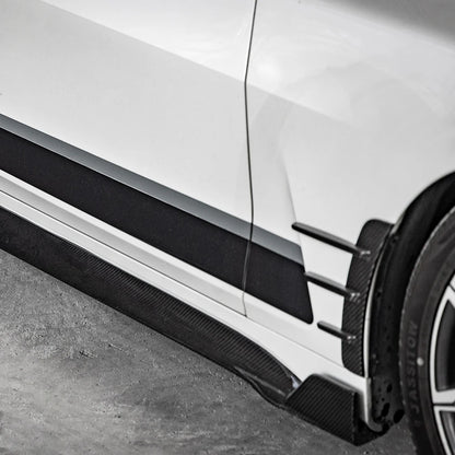 BMW 4 Series G22/G23 - SOOQOO Prepreg Carbon Fiber Rear Arch Trims