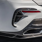 BMW 8 Series G14 / G15 / G16 - SOOQOO Prepreg Carbon Fiber Rear Bumper Insert