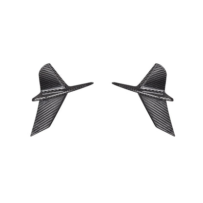 BMW 8 Series G14 / G15 / G16 - SOOQOO Prepreg Carbon Fiber Rear Bumper Insert