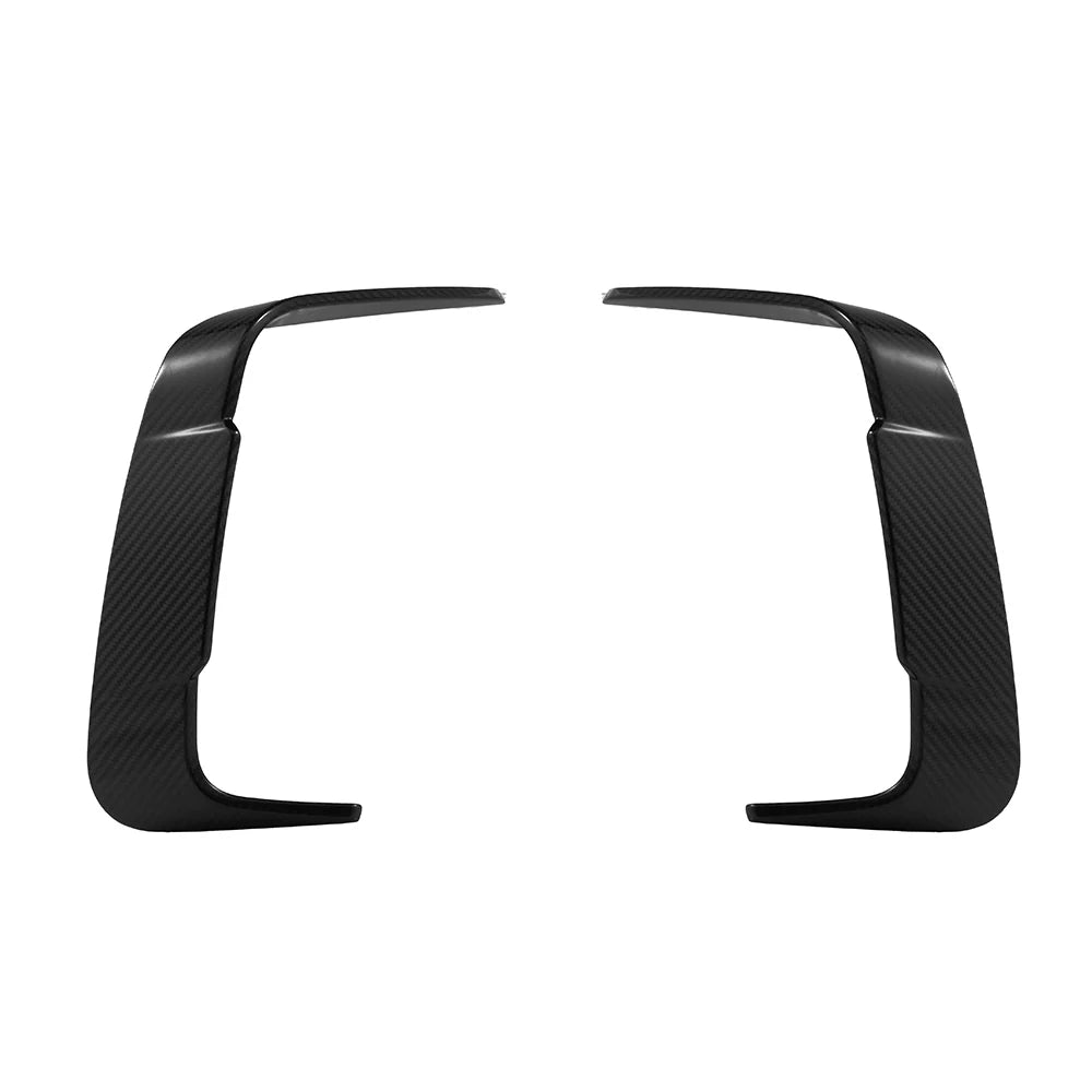 BMW M8 F91 / F92 / F93- SOOQOO Prepreg Carbon Fiber Rear Bumper Insert