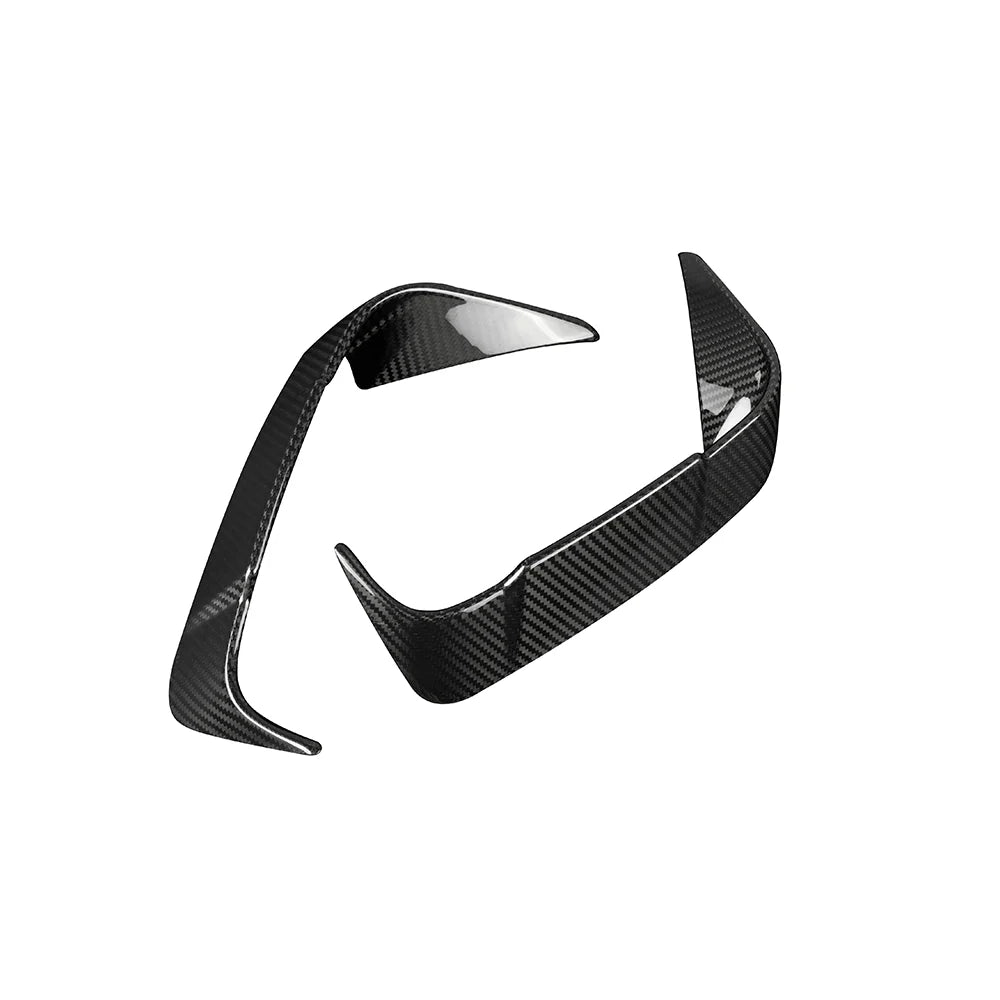 BMW 4 Series G22/G23 - SOOQOO Prepreg Carbon Fiber Rear Bumper Insert
