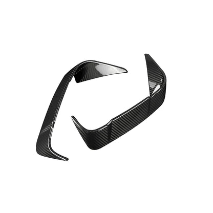 BMW 4 Series G22/G23 - SOOQOO Prepreg Carbon Fiber Rear Bumper Insert